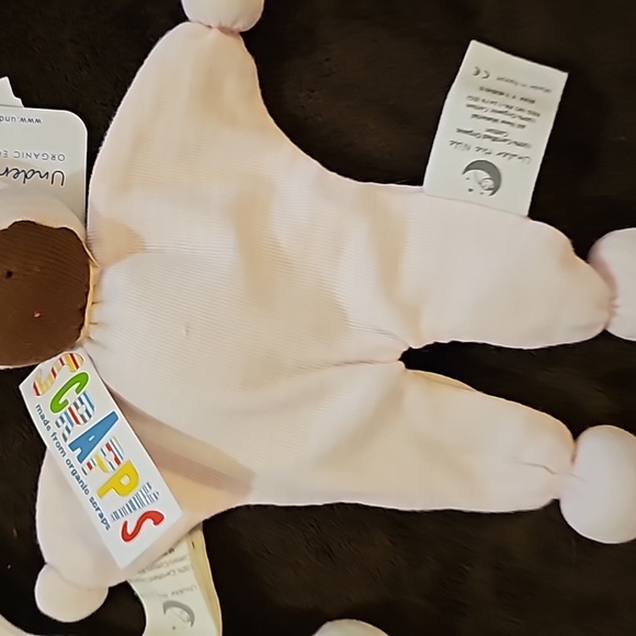 Lot of 3 - UNDER THE NILE 3 organic cotton baby buddies dark skin tone nwt - Picture 7 of 16